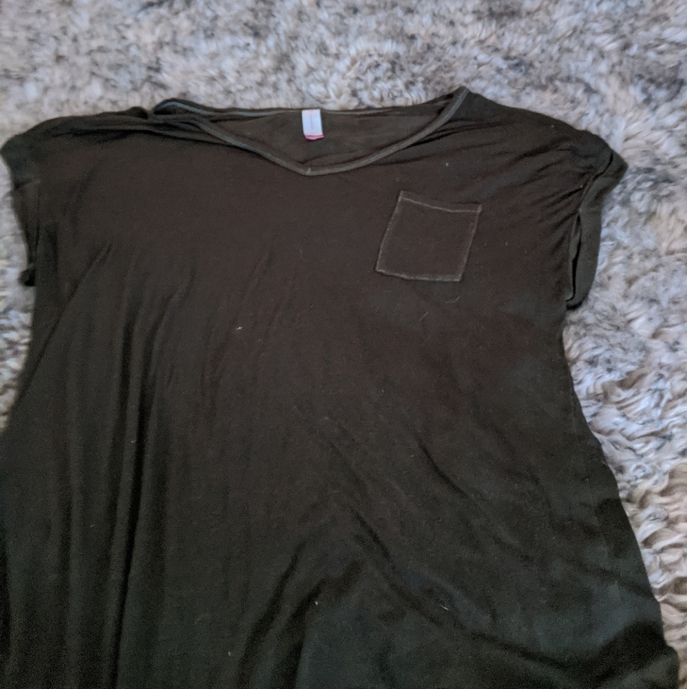 Sheer Green Shirt
